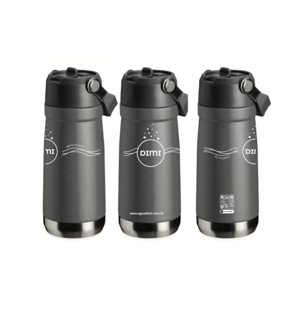 Garrafa Térmica Cinza 550ml